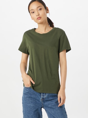 Tricou 'Solly' de la Samsøe Samsøe pe verde: față