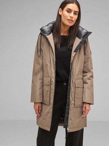 STREET ONE Winterparka in Braun