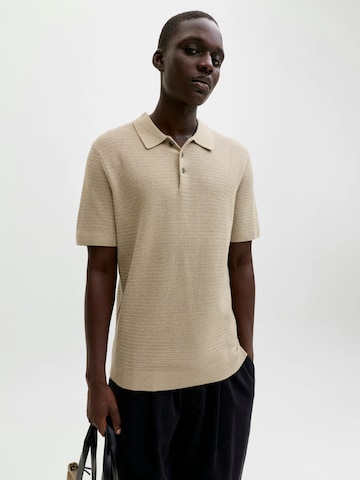 JACK & JONES Shirt 'Bluriley' in Beige