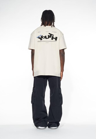 Lost Youth T-shirt i beige