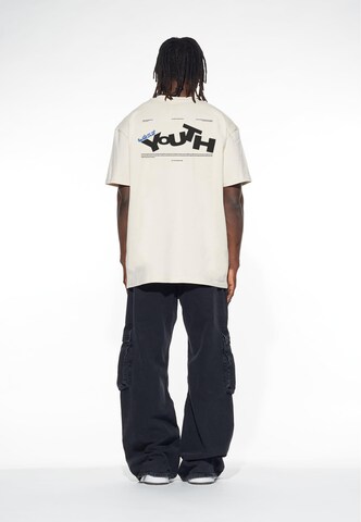 T-Shirt Lost Youth en beige