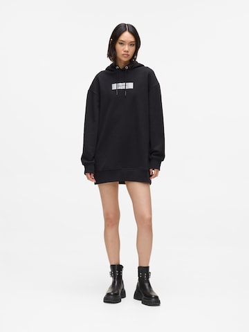 Sweat-shirt KARL LAGERFELD JEANS en noir : devant