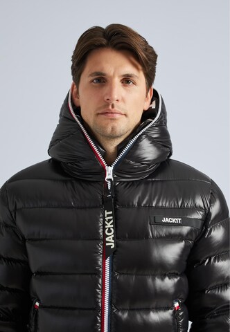 Giacca invernale 'R3D Tricolore' di JACK1T in nero