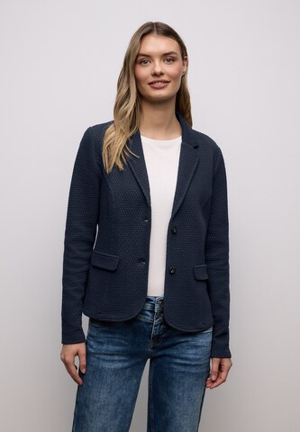 STREET ONE Blazer in Blue: front
