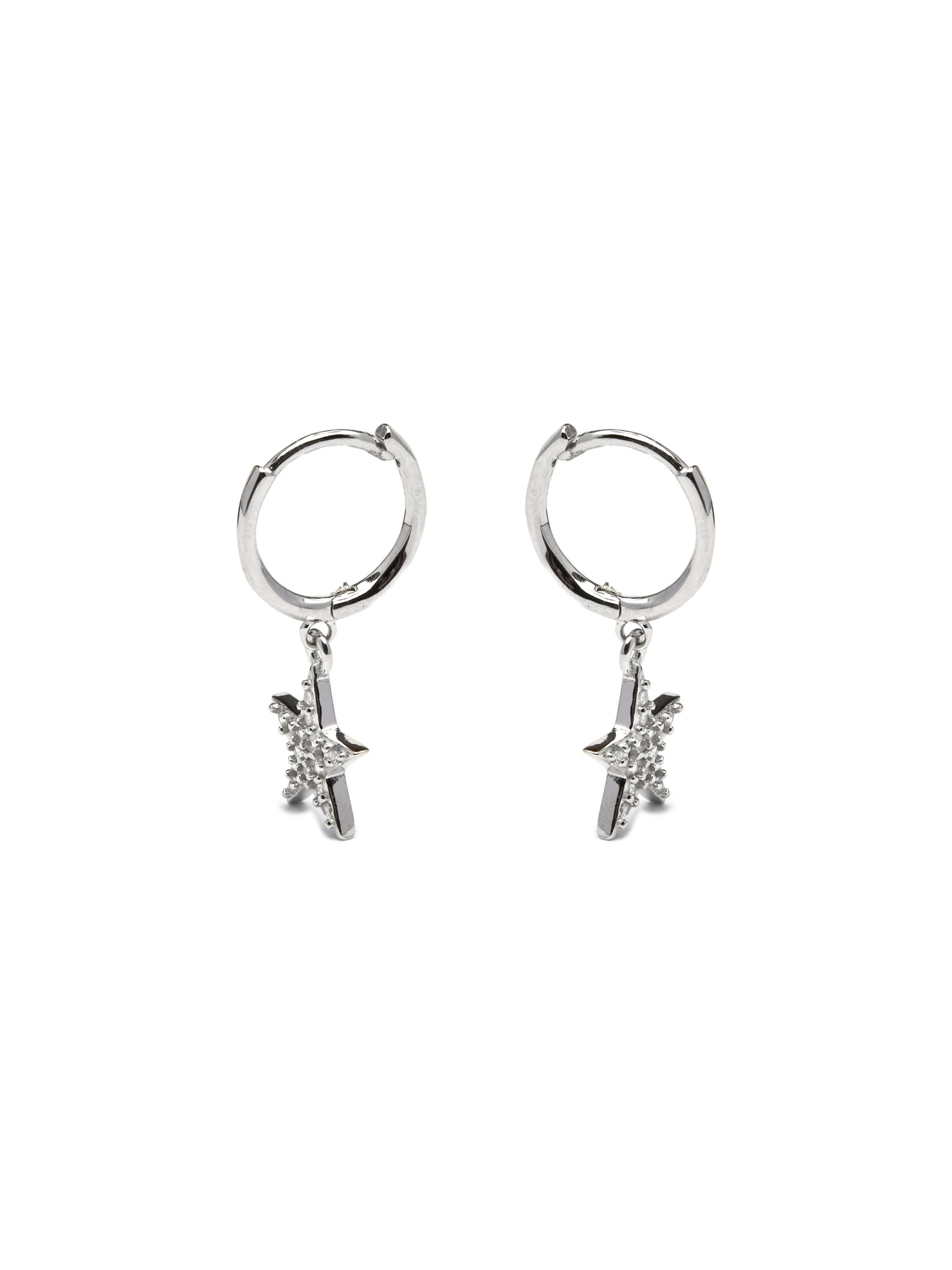 Luxenter Earrings 'Tuthe' in Silver