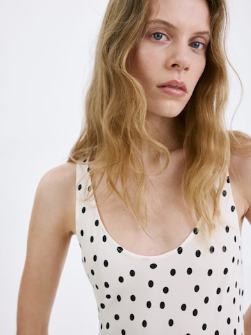 MANGO Рокля 'Taby2' в бяло