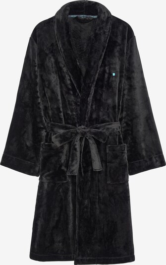 HOM Badjas kort 'Nice Robe' in de kleur Zwart, Productweergave