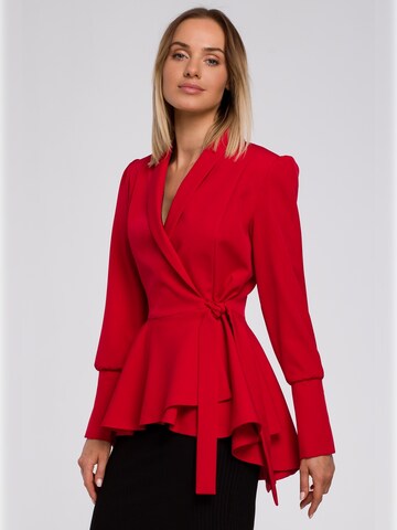 made of emotion - Blazer ' M529 ' en rojo: frente