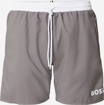 BOSS Σορτσάκι-μαγιό 'Starfish' σε γκρι: μπροστά