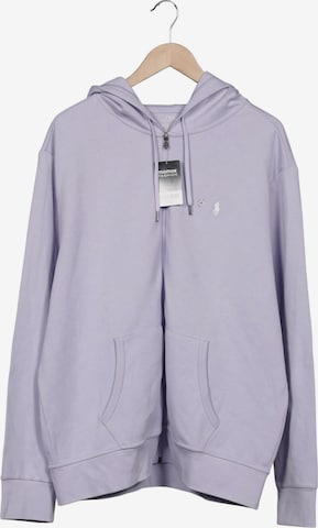 Polo Ralph Lauren Kapuzenpullover XL in Lila: Vorderseite