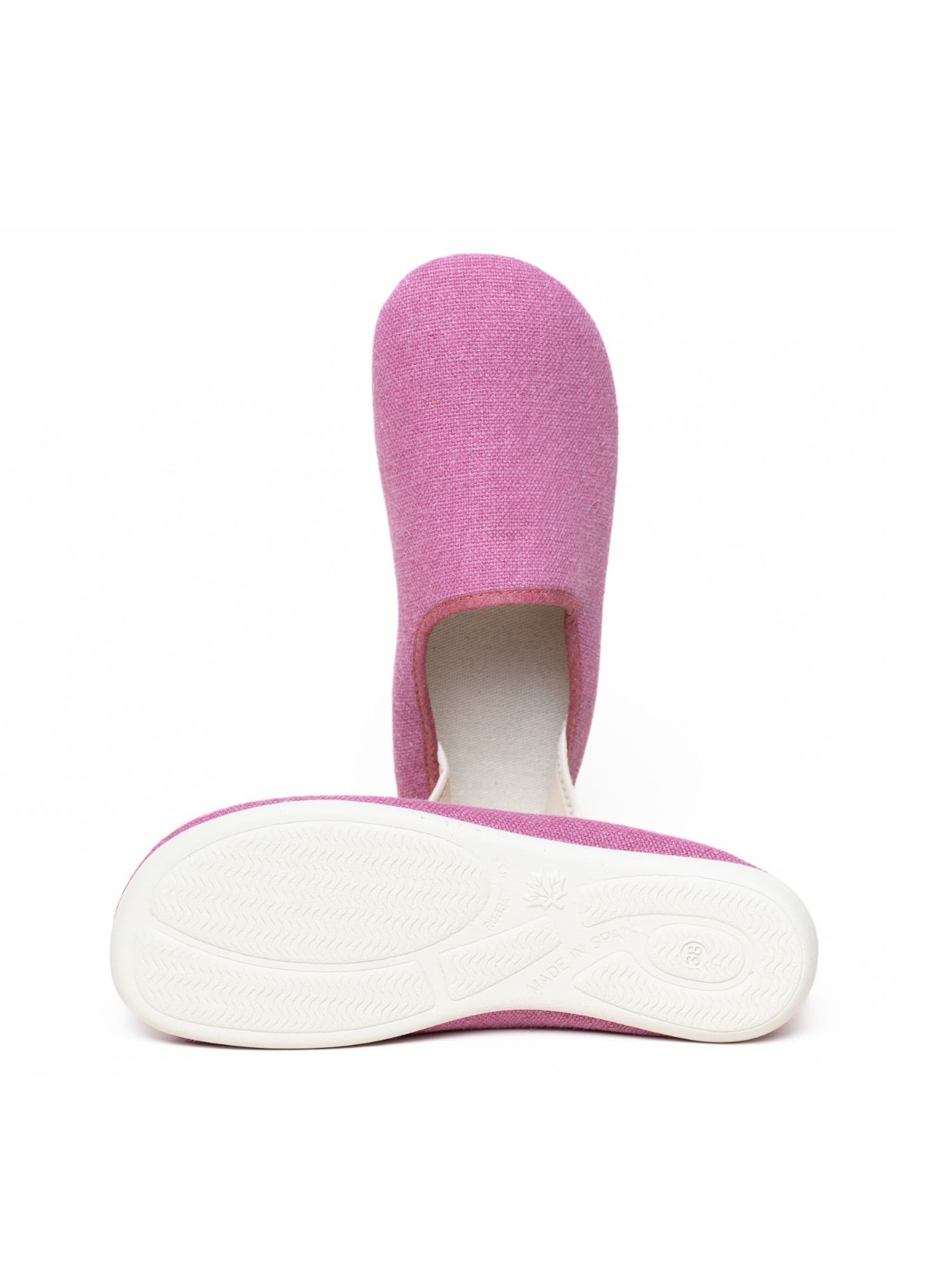 Gottstein Espadrilles 'Espadrille Linen Slip-On' in Pink