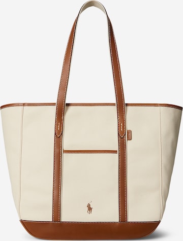 Polo Ralph Lauren - Shopper en beige: frente