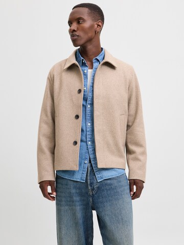 JACK & JONES Between-season jacket 'JJEHARRIS' in Grey: front