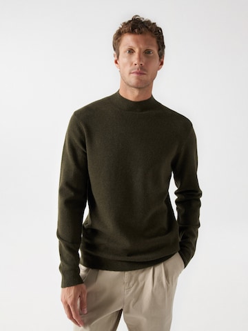Salsa Jeans Pullover in Grün: Vorderseite
