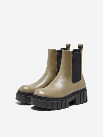 ONLY Chelsea Boots 'Baiza' i grøn