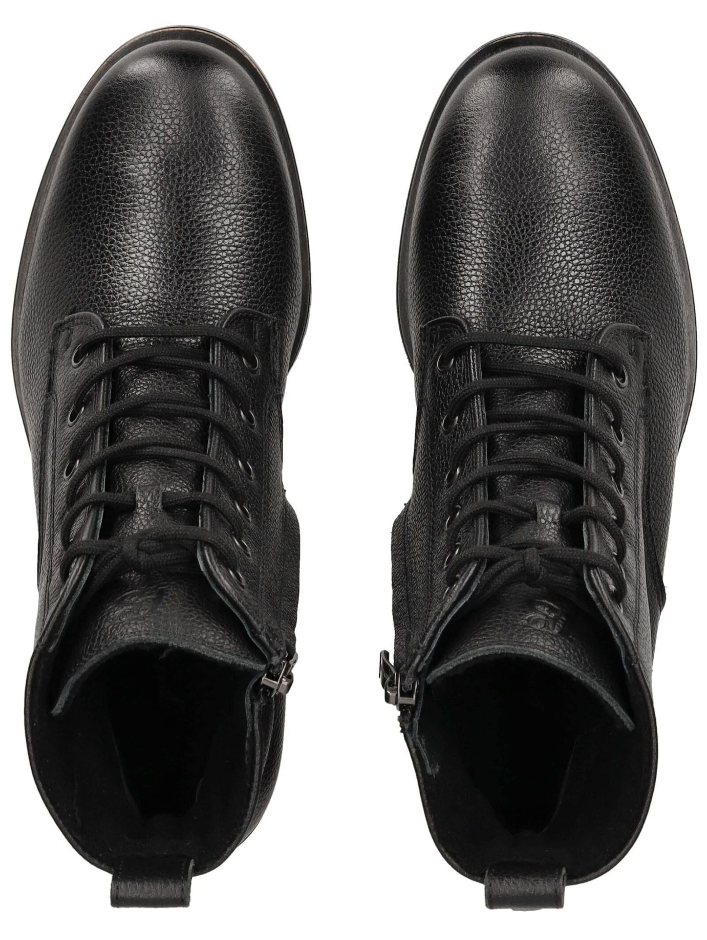 Bottines à lacets Paul Green en noir