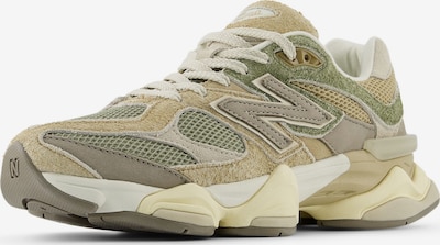 new balance Baskets basses '9060' en beige / gris / blanc, Vue avec produit