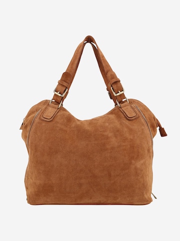 Brise Schultertasche 'Slava' in Braun: Vorderseite