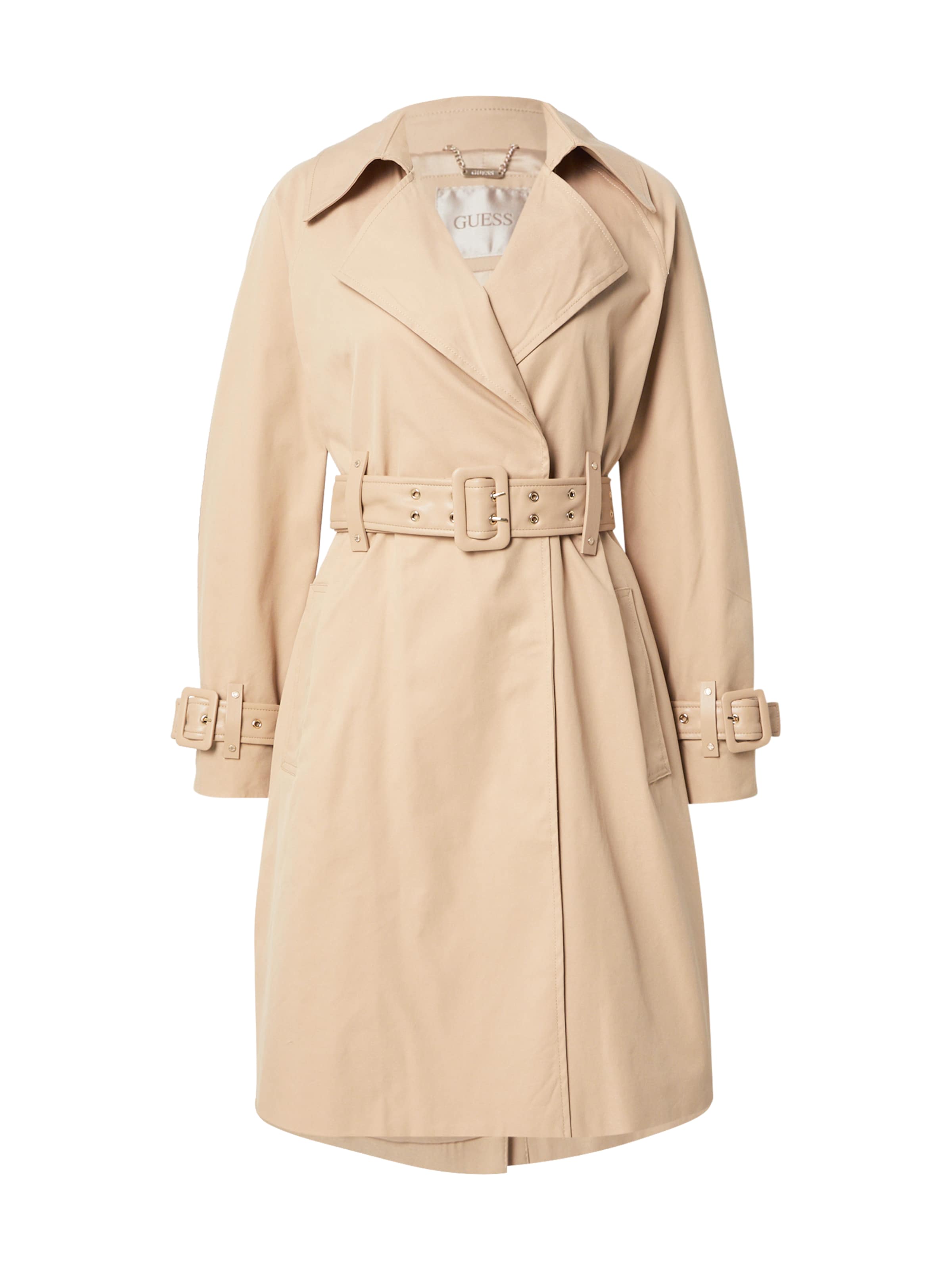GUESS - Sobretudo meia-estação 'RAPHAELLE' em bege: frente