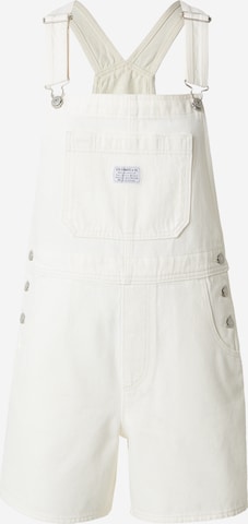 Salopette en jean LEVI'S ® en blanc : devant