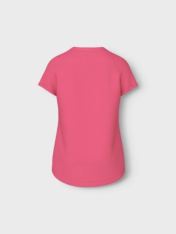 NAME IT Μπλουζάκι 'VIX' σε ροζ