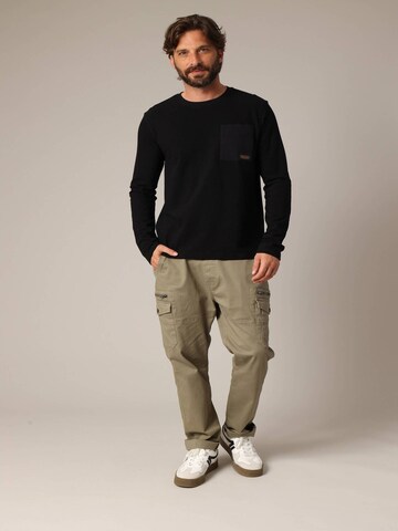 T-Shirt 'Murra' Deeluxe en noir : devant