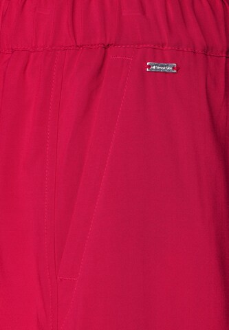 STREET ONE Loose fit Pants in Red
