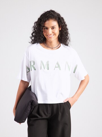ARMANI EXCHANGE Shirt in White: front