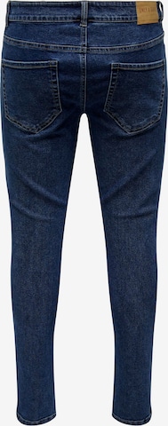 Skinny Jean 'WARP' Only & Sons en bleu