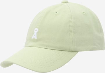 ARMEDANGELS Nokamüts 'Yaanis', värv roheline: eest vaates