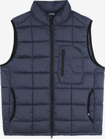 Scalpers Vest in Blue: front