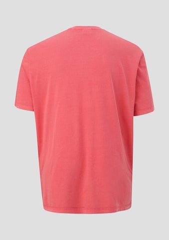 s.Oliver Men Big Sizes T-Shirt in Orange