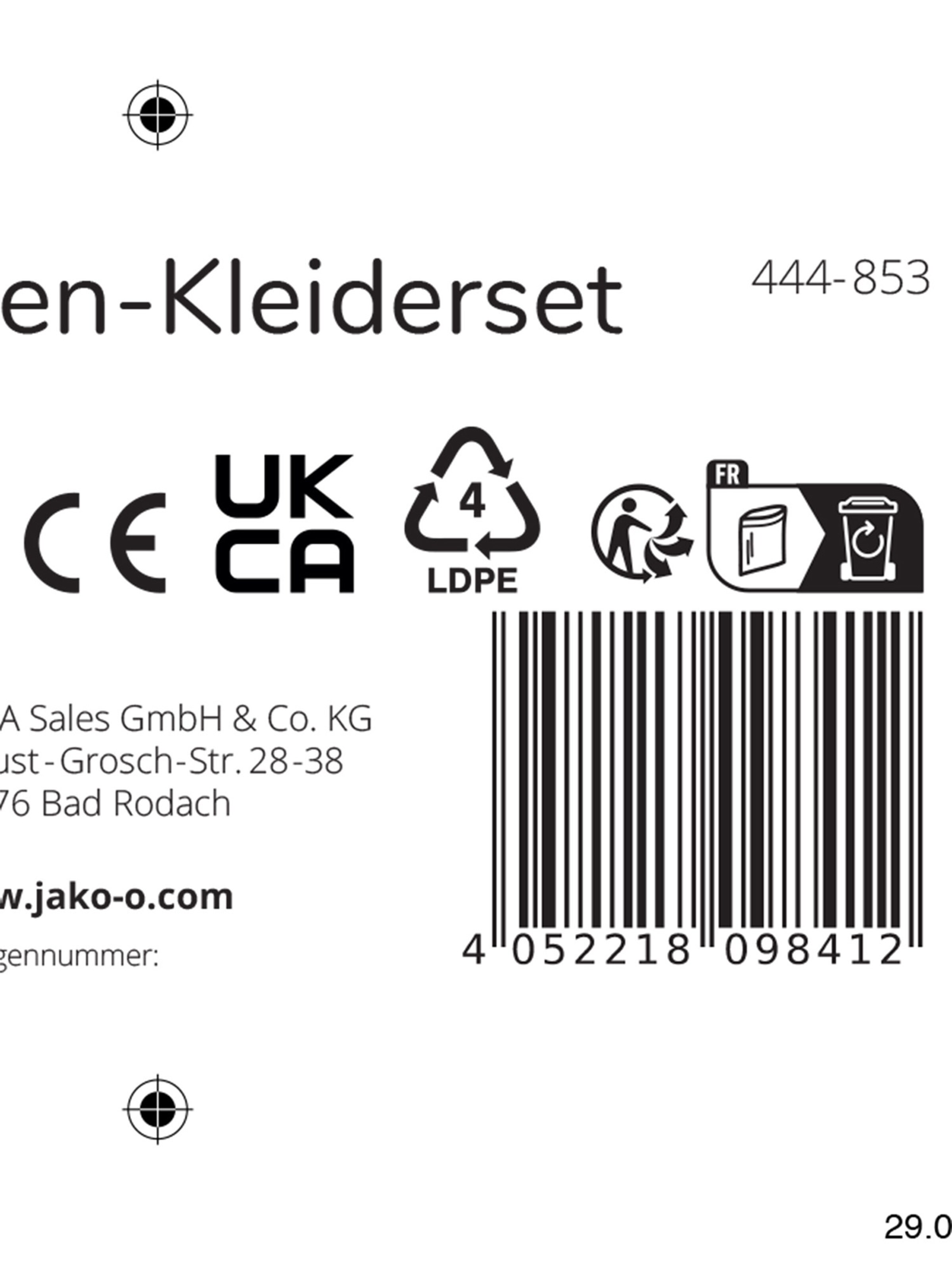 HABA Spel ' Puppen-Kleiderset ' in Gemengde kleuren