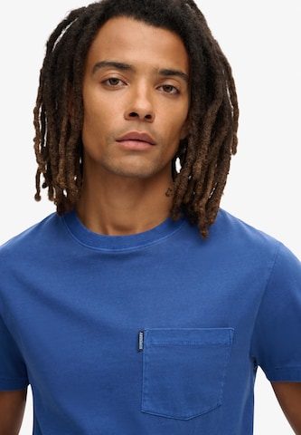 Superdry Shirt 'Essential' in Blauw