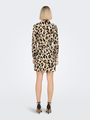 JDY Shirt Dress 'ADALINE' in Beige