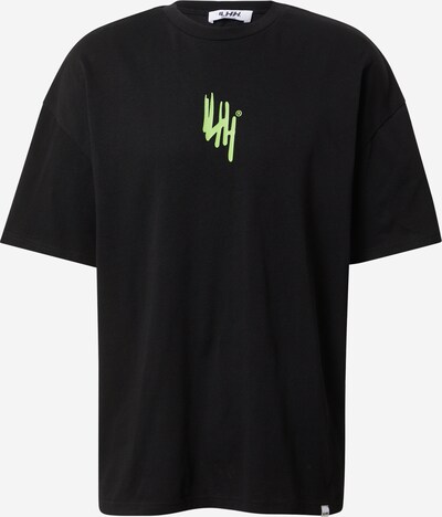 ILHH T-Shirt 'Tino' en gris / vert fluo / rouge / noir, Vue avec produit