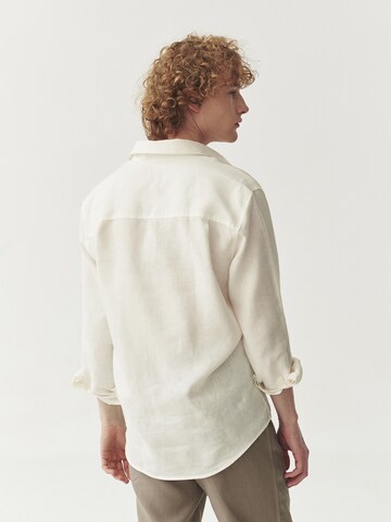 TATUUM Regular fit Button Up Shirt 'Loren' in Brown