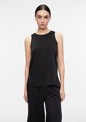 COMMA Blouse in Zwart: voorkant