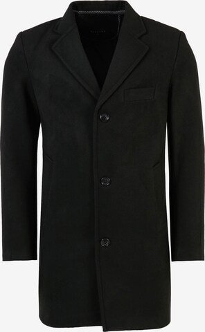 Buratti Winter Coat in Black: front