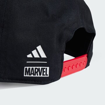 ADIDAS SPORTSWEAR Athletic Hat 'Marvel' in Black
