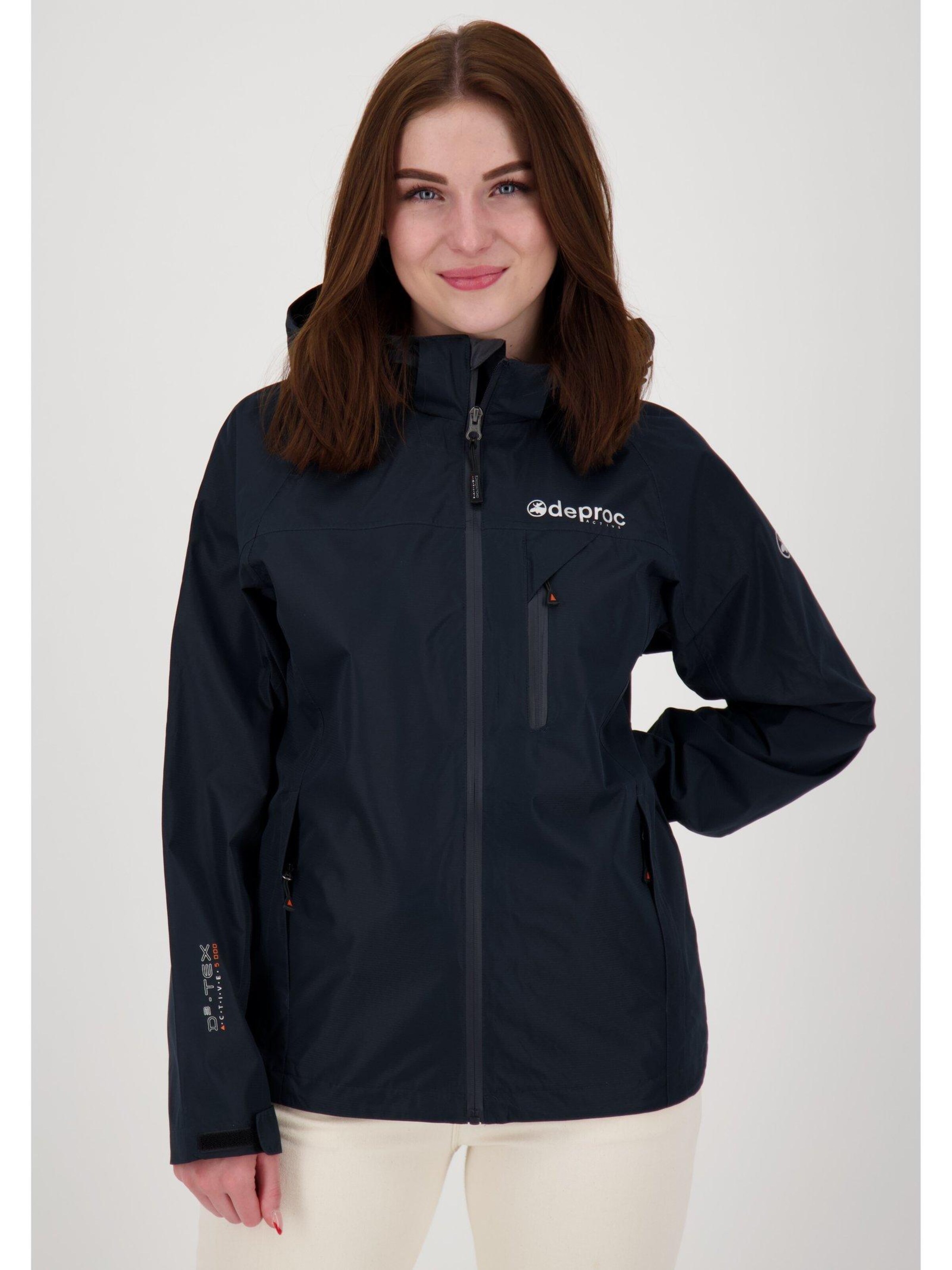 deproc Outdoorjacke 'DURELL WMN'‌‌‌‌‌‌‌ in Grau: Vorderseite