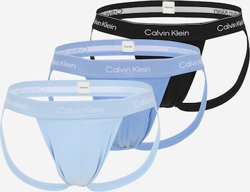 Calvin Klein Underwear Трусы-слипы в Синий: спереди
