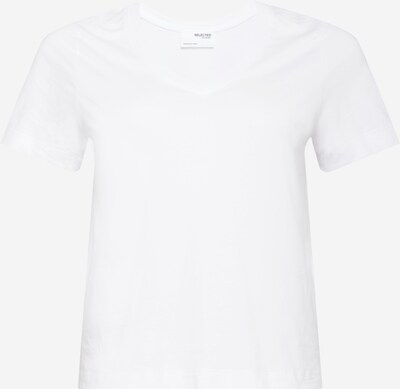 Selected Femme Curve Shirt 'ANDARD' in de kleur Wit, Productweergave