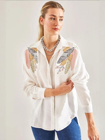 Bianco Lucci - Blusa em branco