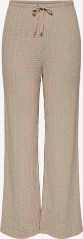 ONLY Wide leg Broek 'ONLSIF' in Beige: voorkant