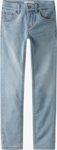 Jeans 'NKMTHEO' de la NAME IT pe albastru: față