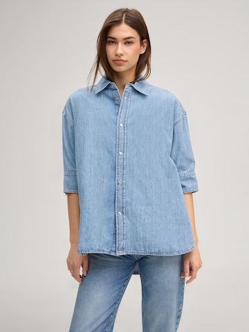 JOOP! Jeans Blouse 'Uma' in Blue: front