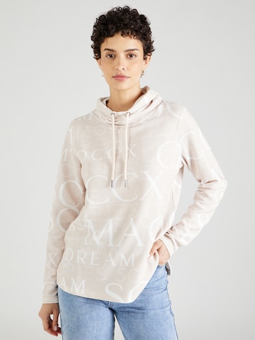 Sweat-shirt Soccx en beige : devant