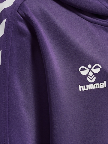 Hummel Athletic Zip-Up Hoodie in Purple