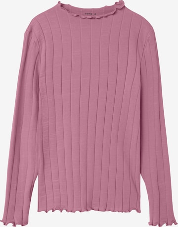 T-Shirt 'NKFNoline' NAME IT en violet : devant